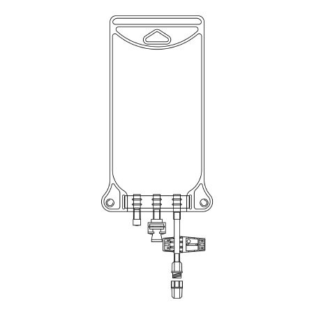 Mckesson - 41964210 - Bag, Eva W/ Fml Conn 500ml - Case/50
