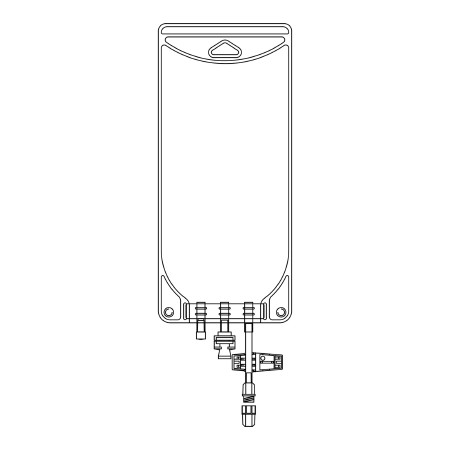 Mckesson - 41964215 - Bag, Eva W/ Fml Conn 1000ml - Case/50