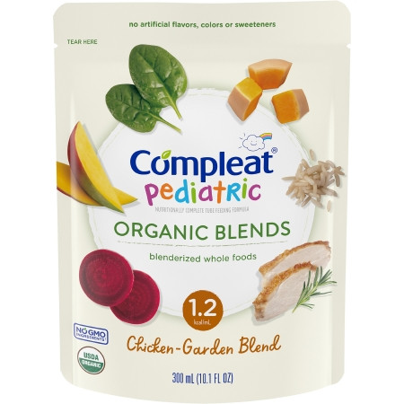 Nestle - 43900066001 - Formula, Compleat Organic Chicken Garden Ped 10.1Oz - Case/24