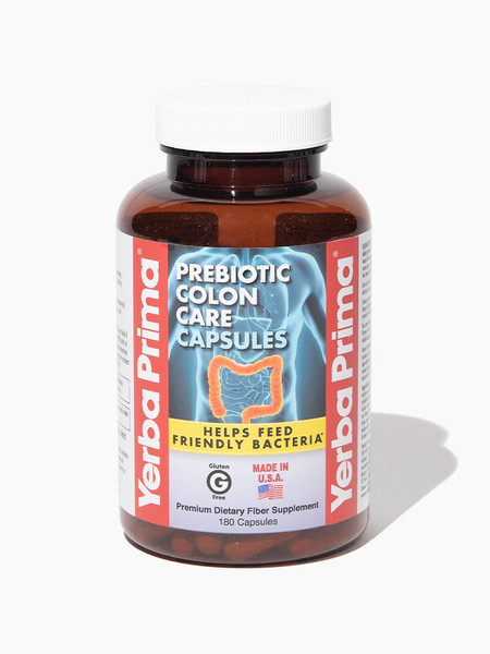 Yerba Prima - 466206 - Prebiotic Colon Care Caps - Each