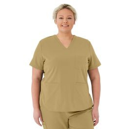 Medline - 4802khkxxl - Top,Scrub,Ave,Wmn,Lex,Khk,2xl - Each