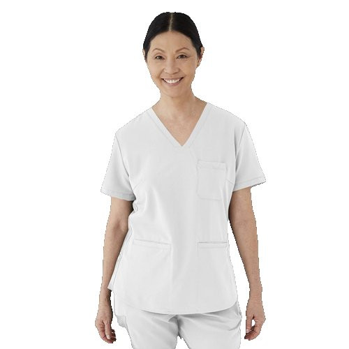 Medline - 4802whts - Top,Scrub,Ave,Wmn,Lex,Wht,S - Each
