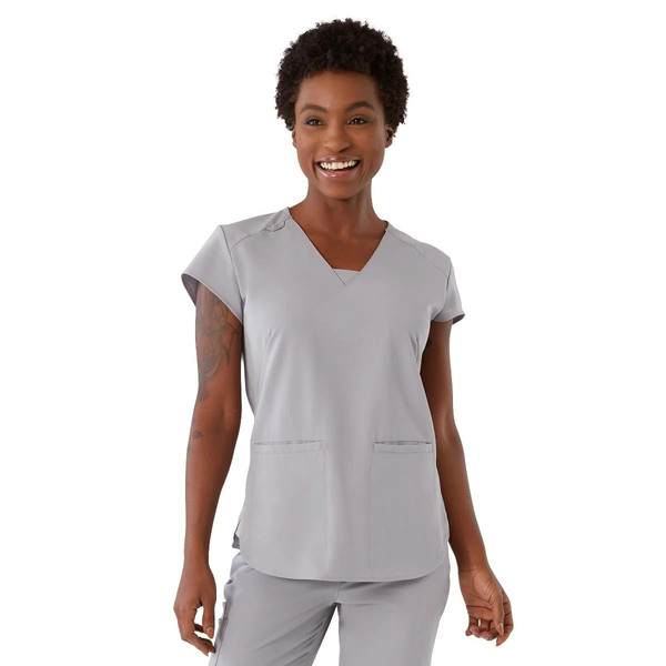 Medline - 4805grym - Top,Scrub,Ave,Wmn,Monroe,Gry,M - Each