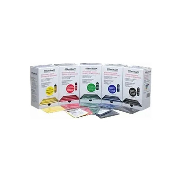 Hygenic - Thera-Band - 20520 - Resistance Dispenser Thin, Bands With Individually D Safety Instructions (Hy, 045160)