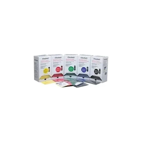 Hygenic - Thera-Band - 20550 - Resistance Dispenser X - Heavy, Bands With Individually D Safety Instructions (Hy, 045163)