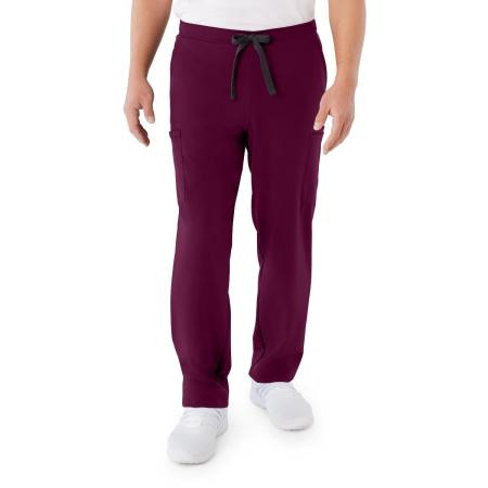 Medline - 5700wnemt - Pant,Scrb,Ave,Unisex 6pkt,Wine,Mt - Each