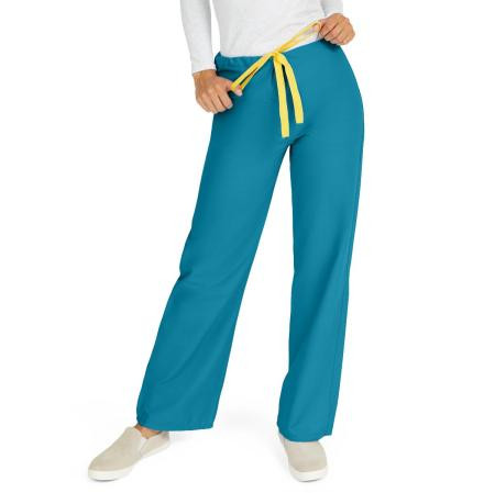 Medline - 600nbtxxxl-Cm - Pant,Scrub,Rev,A-Stat,Peacock,Mdl-Cc,3xl - Each