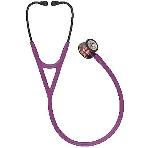 3M - Solventum Corp. - 6205 - Corp - Stethoscope, Cardiology Iv Littmam Tube Plum/Headset Blk 27" - Each