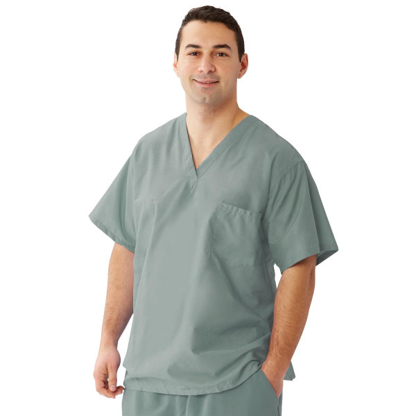 Medline - 710ptzxs-Cm - Top,Scrub,2pkt,Misty-Encore,Mdl-Cc,Xs - Each