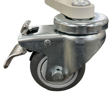 Med-Mizer - 7390 - Wheel, Caster W/Total Lock Brake 3" D/S - Each