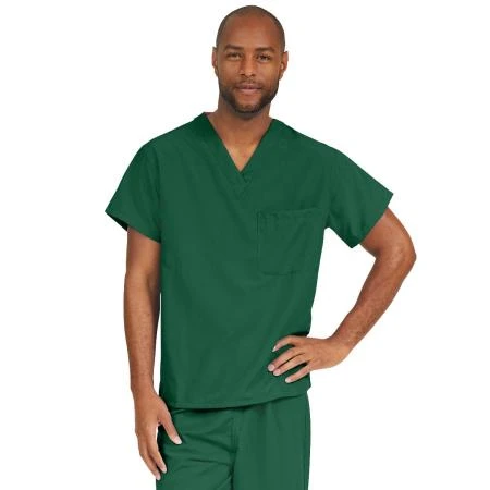 Medline - 810jeg4xl-Ca - Top,Scrub,Rev,Pmax,Evergr,Ang-Cc,4x - Each