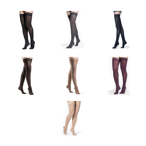 Sigvaris - 842nmsw09 - Thigh, Shrt, W - Ct - Pair