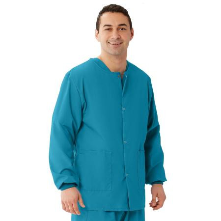 Medline - 849nbtxl - Jacket,Scrub,A-S Peacock,Unisex,Xl - Each