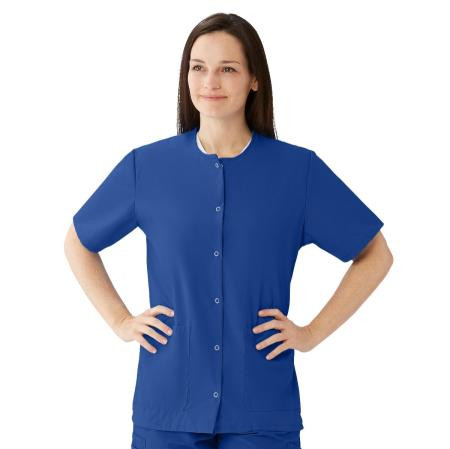 Medline - 851nhts - Top,Scrub,Jewel-Neck,2pkt,Sapphire,S - Each