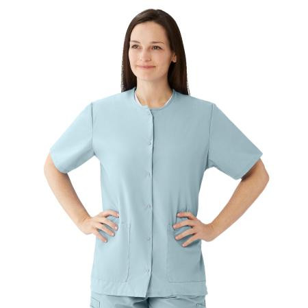 Medline - 851ntzs - Top,Scrub,Jewel-Neck,2pkt,Misty,Sm - Each