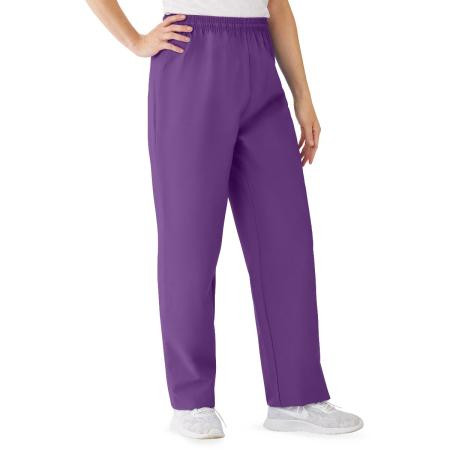 Medline - 854nrps - Pant,Scrub,Elastic,Tapered,Purple,S - Each