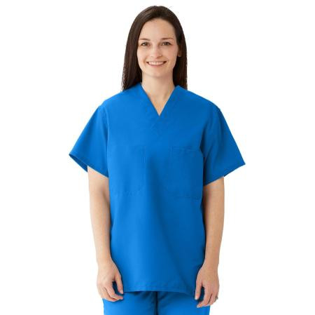 Medline - 910jrls-Cm - Top,Scrub,Rev,2pkt,Royal,Mdl-Cc,Sm - Each