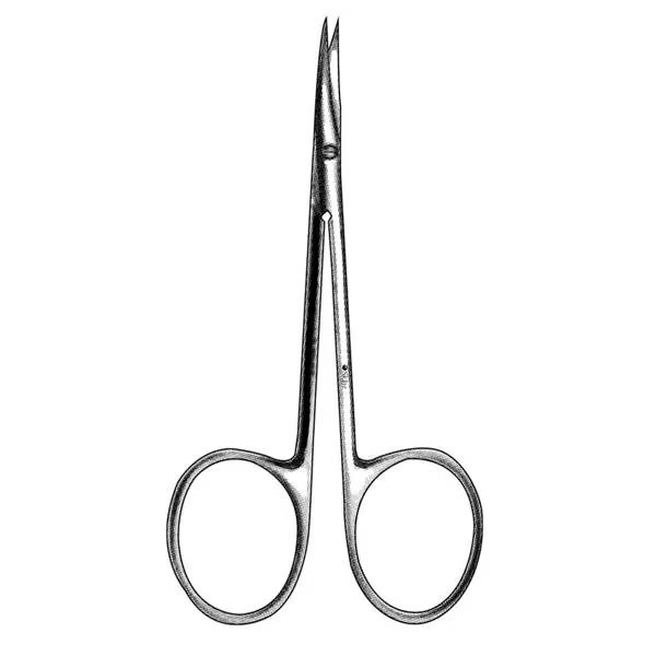 Sr Instruments - Merittm - 962363m - Scissor Gradle Eye Suture Delicate Curved - Case/25