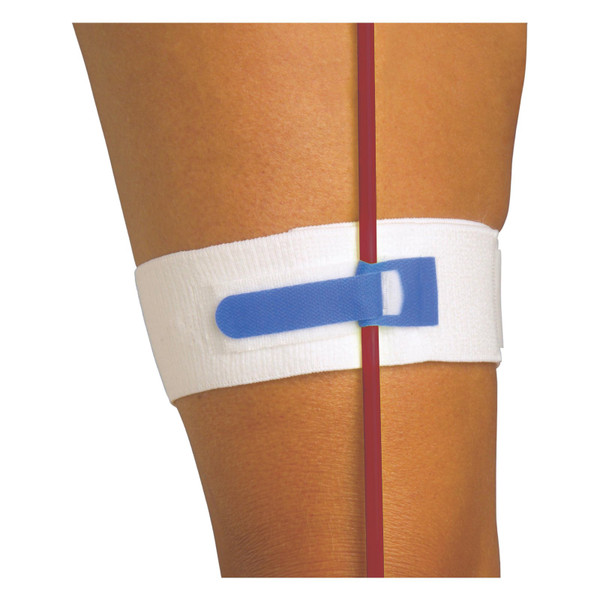 Pepper Medical - Foley-Tie - 606 - Catheter Holder Velcro Blue - Each