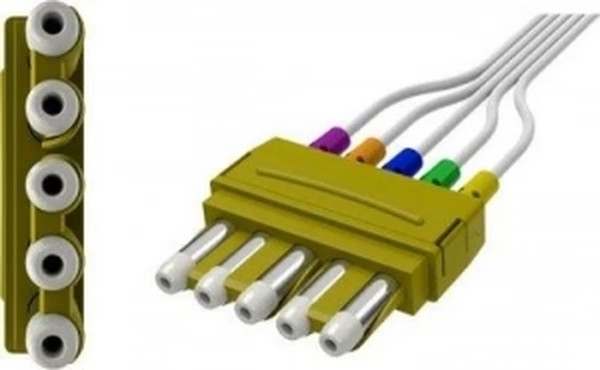 3M - Solventum Us Llc - Ymdlw5Svp - Leadwire, 5Lead Disp Lw Vleadssrc Univ To Pinch - Case/25