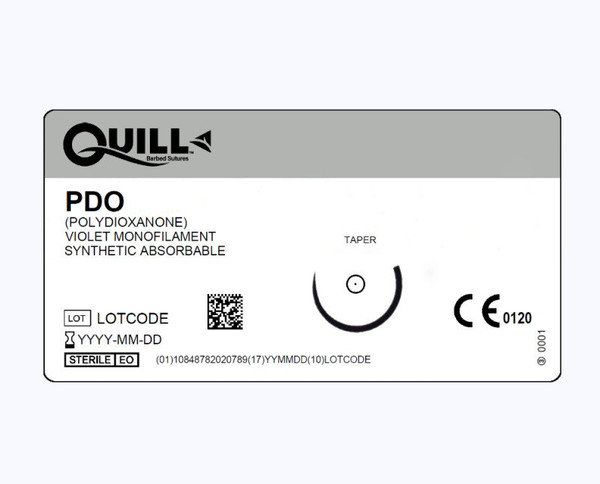 Surgical Specialties - Vlp-2053 - Suture, Quill Barbed Pdo 1 Viour - 6 5/8" Cir 26Mm - Box/12