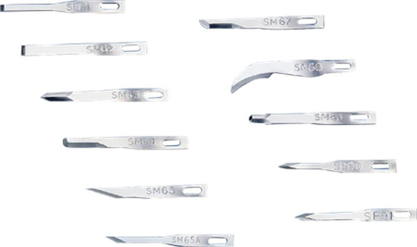 Deroyal - Swann-Morton - D5901 - Surgical Blade Stainless Steel No 61 Sterile Disposable Individually Wrapped - Case/4