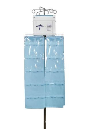 Medline - Dynje1001 - Bag,Sponge Counter,Blue - Box/50