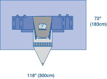 Medline - Dynjp3106h - Nephroscopy Drape - Each