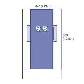 Medline - Dynjp4119 - Drape,Femoral Angiography,W/Pouch - Case/8