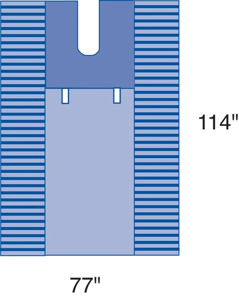 Medline - Dynjp8411 - Pack,Shoulder,Drape - Case/8