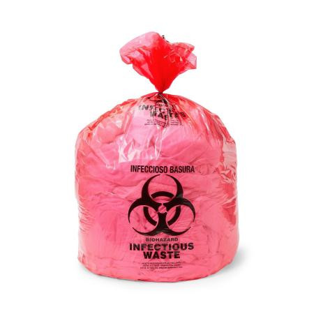 Medline - Evsbl304313rh - Liner,Red,Bio Hazard,30x43,Roll - Roll/1