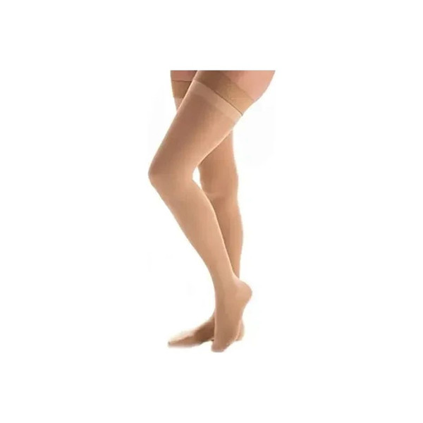 Carolon - Couture - 550404 - Knee Medical Microfiber, W/Xt2 (15 - 20 Mmhg) Short, Closed Toe,Style: Below