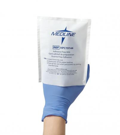 Medline - Hpc19144 - Prep Mitt,Adhesive - Each
