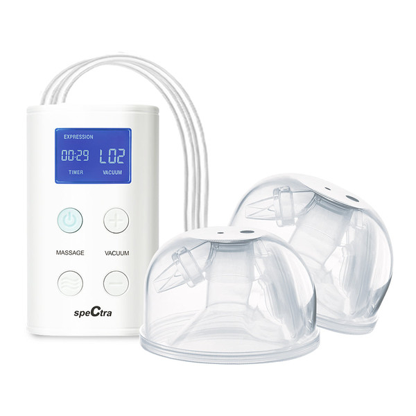 Mothers Milk Spectra Baby - Mm011343-Cc - 9 Plus & Caracups Pumping On - The - Go Hands - Free Wearable Collection Kit - Each