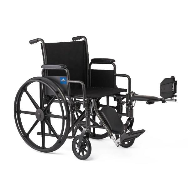 Medline - K1166n22e - Wheelchair,K1,16",Sb Dla, Elr Foot - Each
