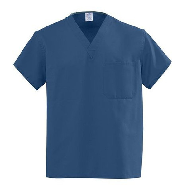 Medline - M610nntxl-Ca - Top,Scrub,Rev,2pkt,Navy,Ang-Cc,Xl - Each