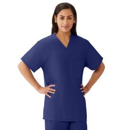 Medline - M630nntl-Ca - Top,Scrub,Rev,4pkt,Navy,Ang-Cc,Lg - Each