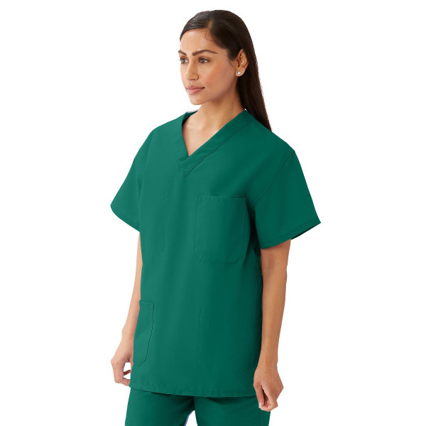 Medline - M630nntxs-Ca - Top,Scrub,Rev,4pkt,Navy,Ang-Cc,Xs - Each