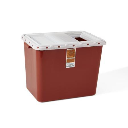 Medline - Mds705210sl - Container,Sharps,10 Gal,Red,Slide - Each