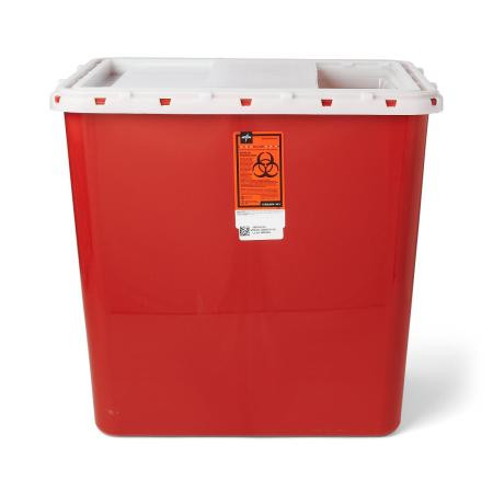 Medline - Mds705212slh - Container,Sharps,12 Gal,Red,Slide - Each