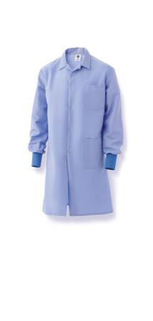Medline - Mdt046811xl - Coat,Lab,Resistat,Men's,Lt.Blue,Xl,Ea - Each