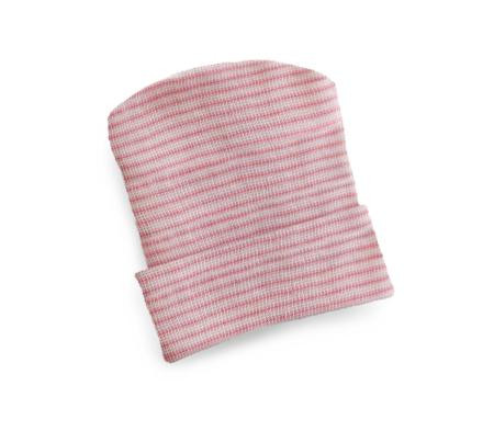 Medline - Mdt211434P - Cap,Infant,Pink Stripes - Package/50