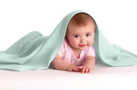 Medline - Mdtpb3C40Mnt - Blanket,Baby,Mint,30X40 - Case/36