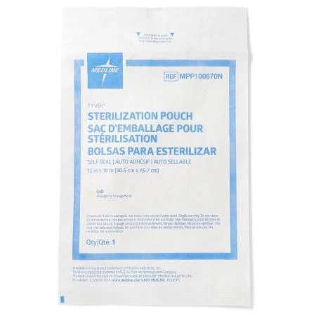 Medline - Mpp100670n - Pouch,Tyvek,12"x18",Self Seal - Each
