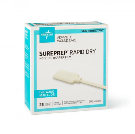 Medline - Msc1610 - Wand,1ml,Sureprep Rapid Dry,No-Stg,Film - Each