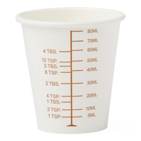 Medline - Non05003barz - Cup,Paper,3 Oz,Graduated - Each