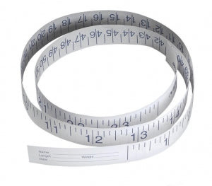 Medline - Non171336h - Tape Measure,Paper,Infant,24" - Each