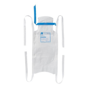 Medline - Non4420z - Bag,Ice,Clamp-Close,4ties,White,6.5 - Each