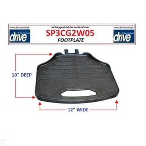 Drive Devilbiss Healthcare - Sp3Cg2W05 - Medical Footplate Assm.Sunfiregen. - Each