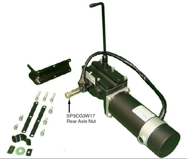 Drive Devilbiss Healthcare - Sp3Cg2W2R - Medical Motor/Gear Assm.Rt.Sunf.Gen. - Each